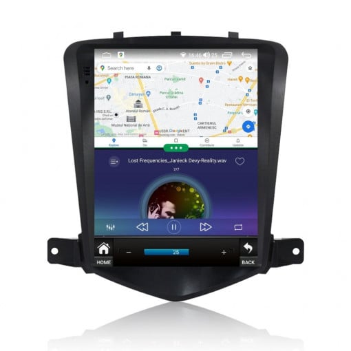 Navigatie Dedicata Cu Android Tip Tesla Chevrolet Cruze