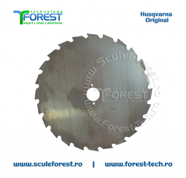 Disc Cutit Motocoasa Husqvarna Maxi Arbusti 225mm 24dinti SculeForest