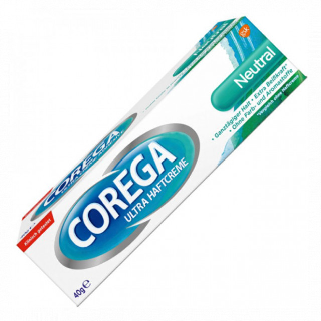 Crema Adeziva Pentru Proteza Dentara Corega NEUTRAL X 40 G