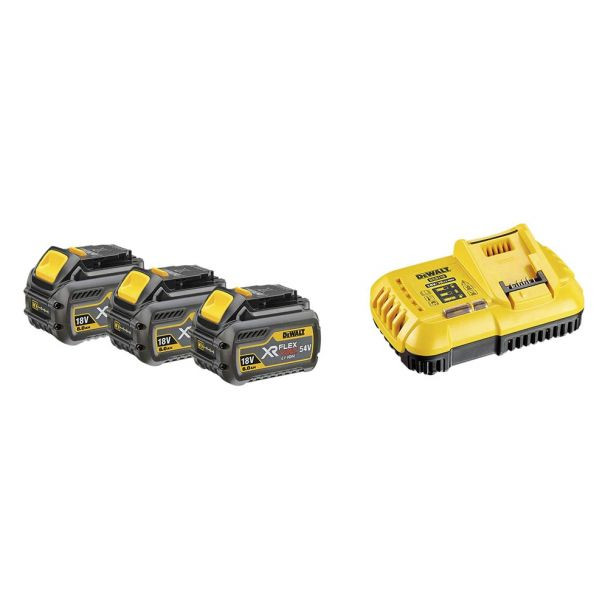 Set Incarcator Acumulatori Dewalt Dcb T Li Ion Xr Flexvolt