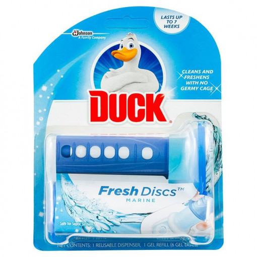 Duck Fresh Discs Aparat Cu Discuri Gel Marine 36 Ml