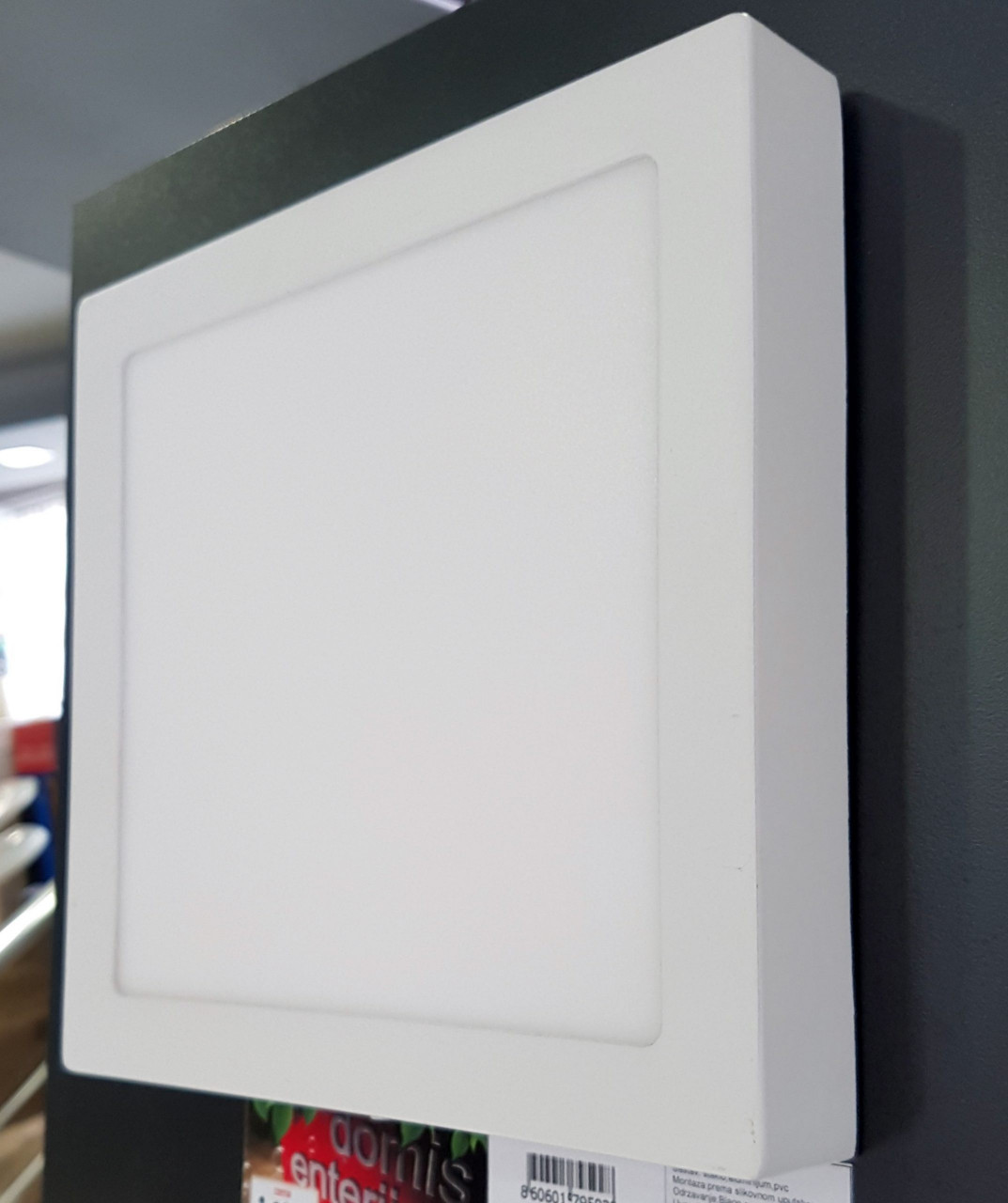 Led Panel W Kvadrat Nadgradni