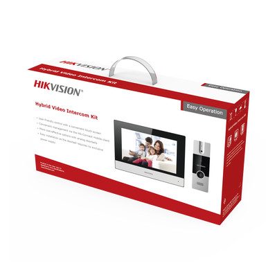 Hikvision Ds Kis P Kit De Videoportero Analogico A Hilos Con