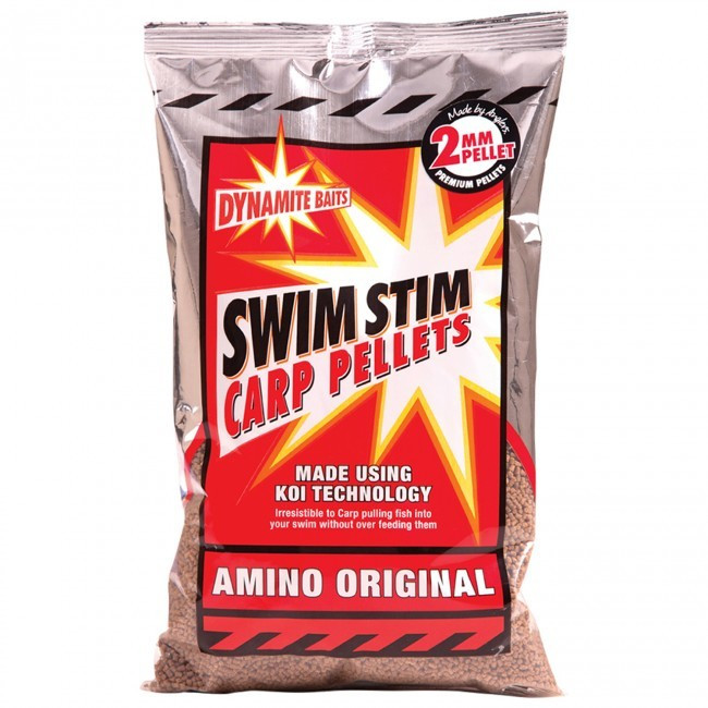 PELETE DYNAMITE BAITS SWIM STIM AMINO ORIGINAL PELLETS 2MM 900G