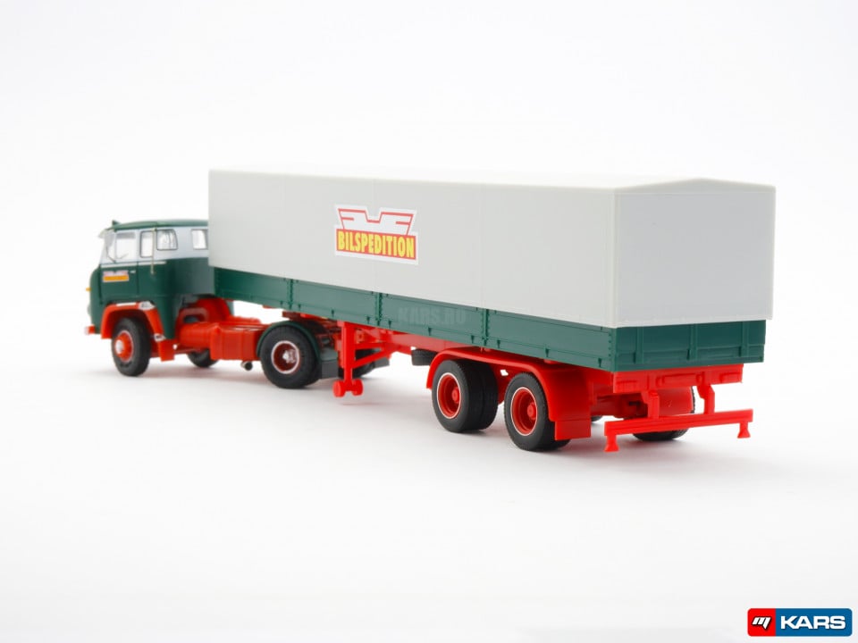 HERPA 1 87 Scania Vabis LB 76 Canvas Semitrailer Bilspedition S