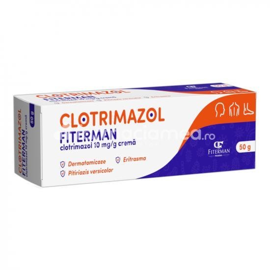 Clotrimazol Mg G Crema G Fiterman