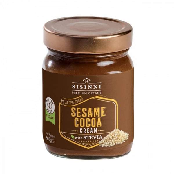 Crema Tartinabila Premium Cu Susan Si Cacao Cu Stevia Fara Zahar Fara