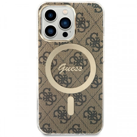 Original Case GUESS Hardcase 4G MagSafe GUHMP13LH4STW For Iphone 13 Pro