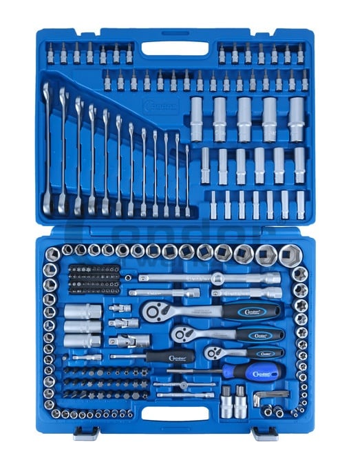 Trusa Cu Tubulare Hexagonale 1 4 3 8 1 2 215 Piese Condor 2215 1