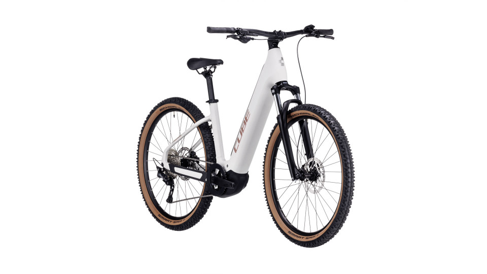 Bicicleta Electrica CUBE REACTION HYBRID ONE 500 EASY ENTRY Lightgrey