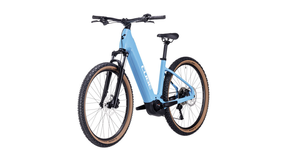 Bicicleta Electrica Cube Reaction Hybrid One Easy Entry Skyblue