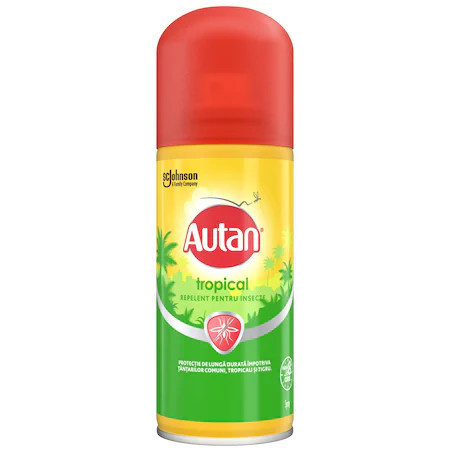 Spray Anti Intepaturi Insecte Autan Tropical 100 Ml