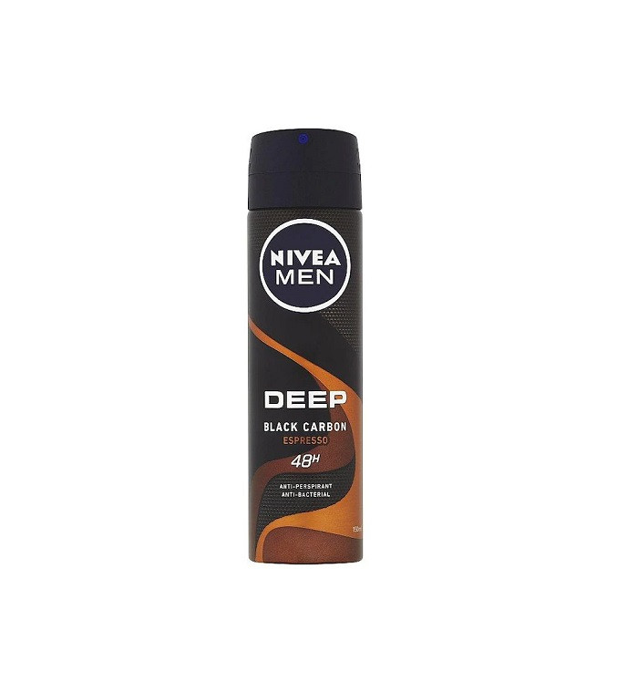 Deodorant Spray Nivea Men Deep Esspresso 150 Ml