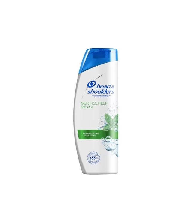 Sampon Anti Matreata Head Shoulders Menthol Pentru Par Gras Ml