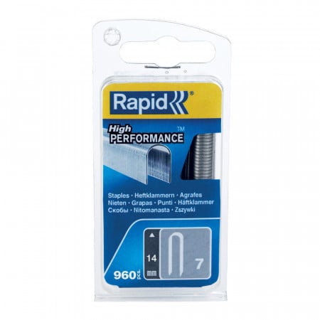 Rapid 40109524 Set De 960 De Capse Pentru Cabluri Max 6mm No 7 14 Mm