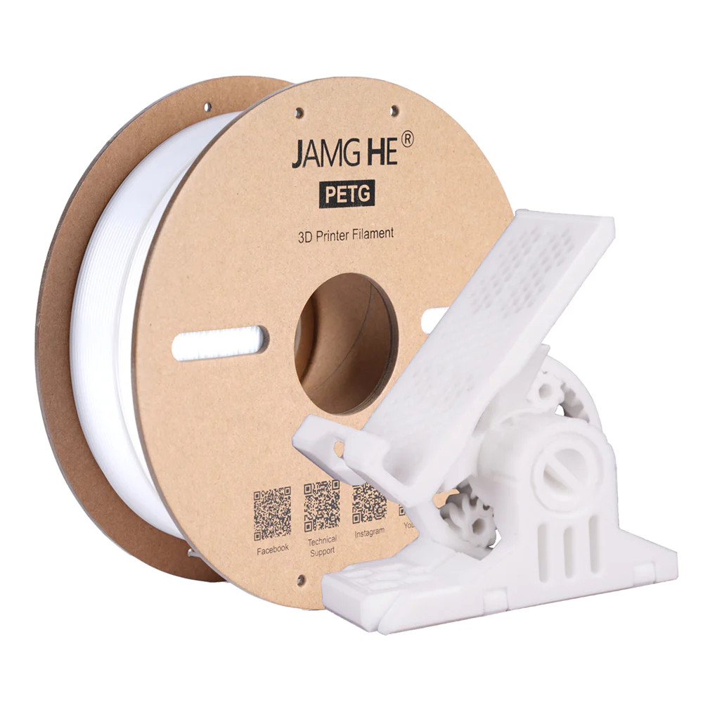 Filament JAMG HE PETG White 1Kg