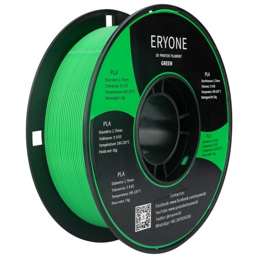 Filament Eryone Pla Green Kg