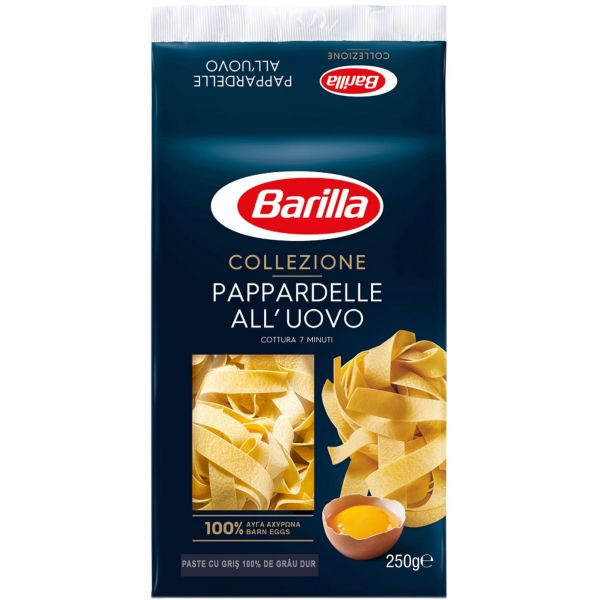 Barilla Emiliane Pappardelle Paste Alimentare Din Gris De Grau Dur Cu