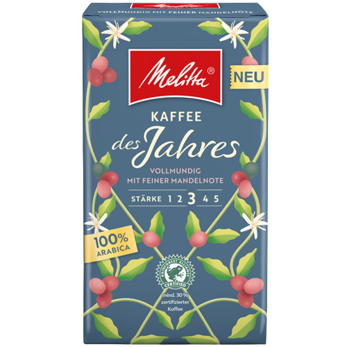 Melitta Kaffee Des Jahres Cafea Macinata 500g