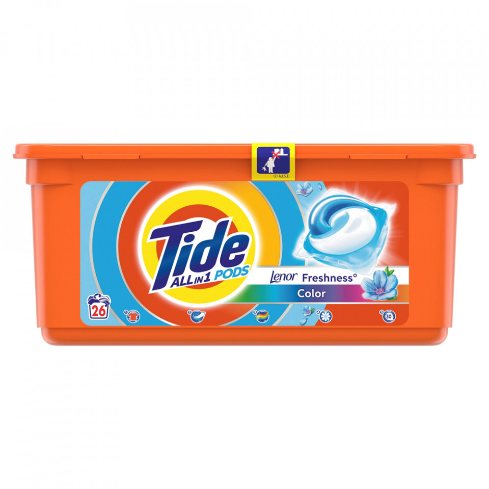 Tide All In Pods Lenor Freshness Color Capsule De Detergent Lichid