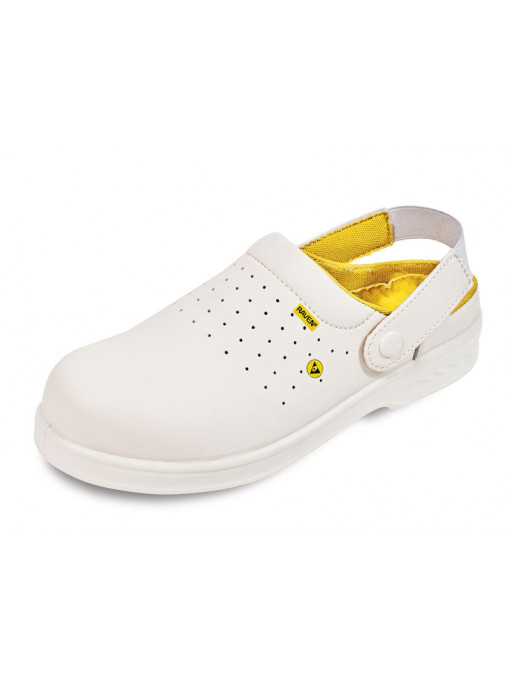 Sandale De Protectie Raven Clog Esd Sb Src Albe