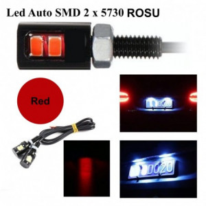 Set Leduri Auto Multifunctionale Mm Led Smd Rosu