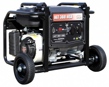 Generator Curent Monofazat Agt Hsb Cp Motor Honda