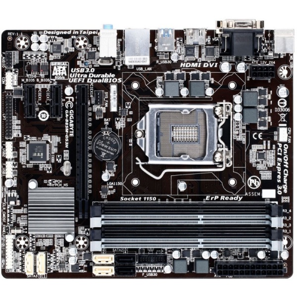 Placa De Baza GIGABYTE GA B85M DS3H Socket 1150