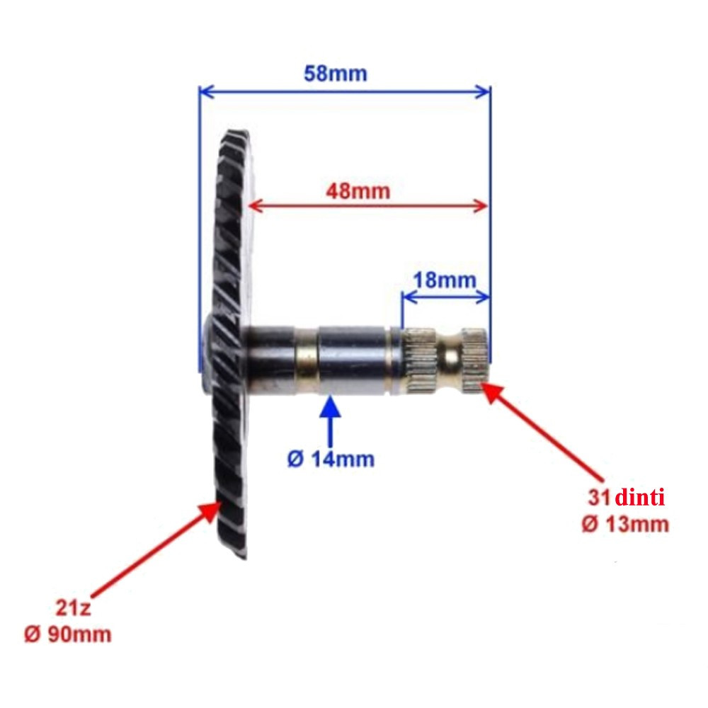 Semiluna Scuter T Honda Dio Peugeot