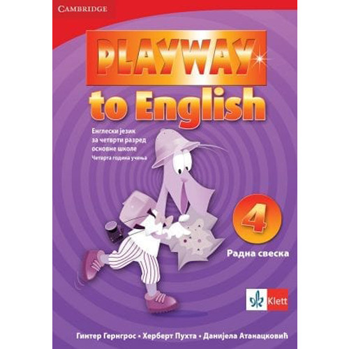 ENGLESKI JEZIK 4 PLAYWAY TO ENGLISH RADNA SVESKA za četvrti razred Klett