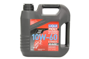 Ulei Motor 4T LIQUI MOLY Street Race 10W60 4l API SL JASO MA 2 Synthetic