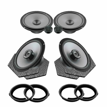 Pachet difuzoare auto Hertz Uno dedicat Dacia Jogger 2021-," RMS 75W