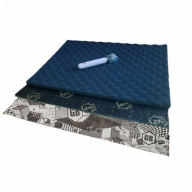 PACHET INSONORIZANT PENTRU DOUA USI STP PRO DOOR - STANDARD, VIBRO FONO TERMO / 3 STRATURI - Img 1