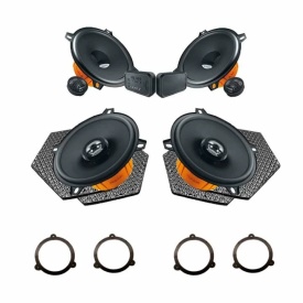 Pachet difuzoare auto Hertz Dieci dedicat Renault Fluence 2009-2015," RMS 60W - Img 1