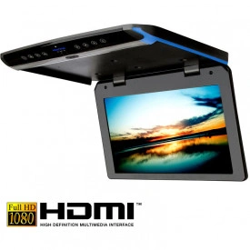 OHV156-HD MONITOR DE PLAFON HD ULTRA-SLIM 39,6CM (15,6″) CU USB, AMPIRE