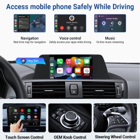 ADAPTOR CARPLAY ANDROID AUTO CP85 PRO WIRELLESS - Img 4