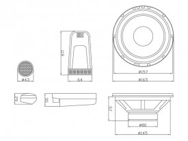 DIFUZOARE AUTO BLOW VR160 COMPONENT - Img 2