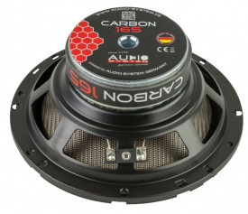 Difuzoare auto Sistem Component CARBON 165 6.5" pe 2 cai audio 165mm , 2x120/80 watt , impedanta 4 ohm Audio System German Sound - Img 2