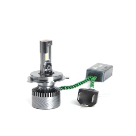 HP LED H4 Bulb kit 2x 45W, canbus, 5000lm, 6000K - Img 5