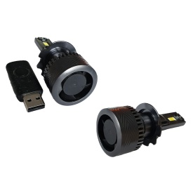 HP LED H7 Bulb kit 2x 45W, canbus, 5000lm, 6000K - Img 5