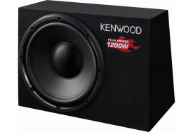 Kenwood KSC-W1200B Subwoofer de 30CM, 1200W