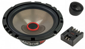 Difuzoare auto Sistem Component CARBON 165 6.5" pe 2 cai audio 165mm , 2x120/80 watt , impedanta 4 ohm Audio System German Sound - Img 3