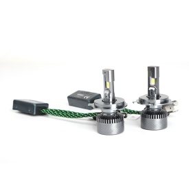 HP LED H4 Bulb kit 2x 45W, canbus, 5000lm, 6000K - Img 2