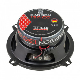 Difuzoare Component Audio System Carbon 130 CO 5" Difuzor pe 2 cai audio cu tweeter 130mm 2x105/65 watt impedanta 4 ohm Audio System German Sound - Img 1