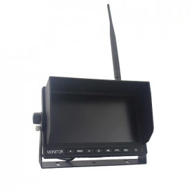 MONITOR 7" CU Camera Wireless TFT7HDW , 4CH 4SPLIT 12/24V - Img 2
