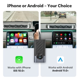 ADAPTOR CARPLAY ANDROID AUTO CA515 WIRELLESS CONECTION NETFLIX,YOUTUBE,AMAZON PRIME,SPOTIFY (Copy 1) - Img 5