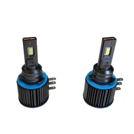 HP LED H15 Bulb kit 2x 35W, canbus, 5000lm, 6000K - Img 4