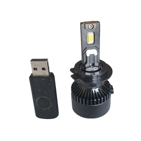 HP LED H7 Bulb kit 2x 45W, canbus, 5000lm, 6000K - Img 6