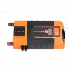 Invertor auto Car-600D din 12V in 230V, USB, 600W display - Img 2
