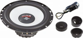 Difuzoare auto Sistem Component M 165 EVO 2 Crossover plug'n'play 6.5" pe 2 cai audio 165 mm 2x130/90 watt impedanta 3 ohm Audio System